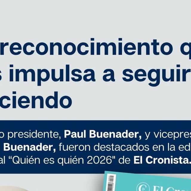 Reconocimiento a los directivos de B&B Global en El Cronista